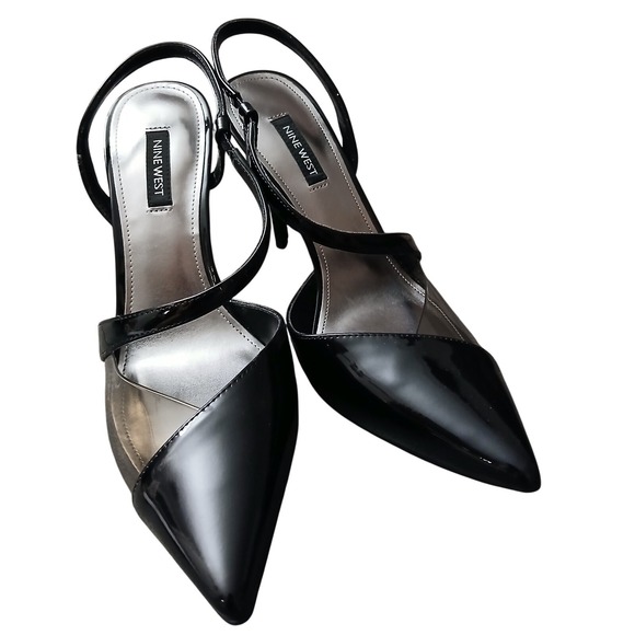 Nine West Shoes - Nine West Womens FLORIA 3Pointed Toe‎ Stilettos Patent Leather NEW Sz 8.5 #803
